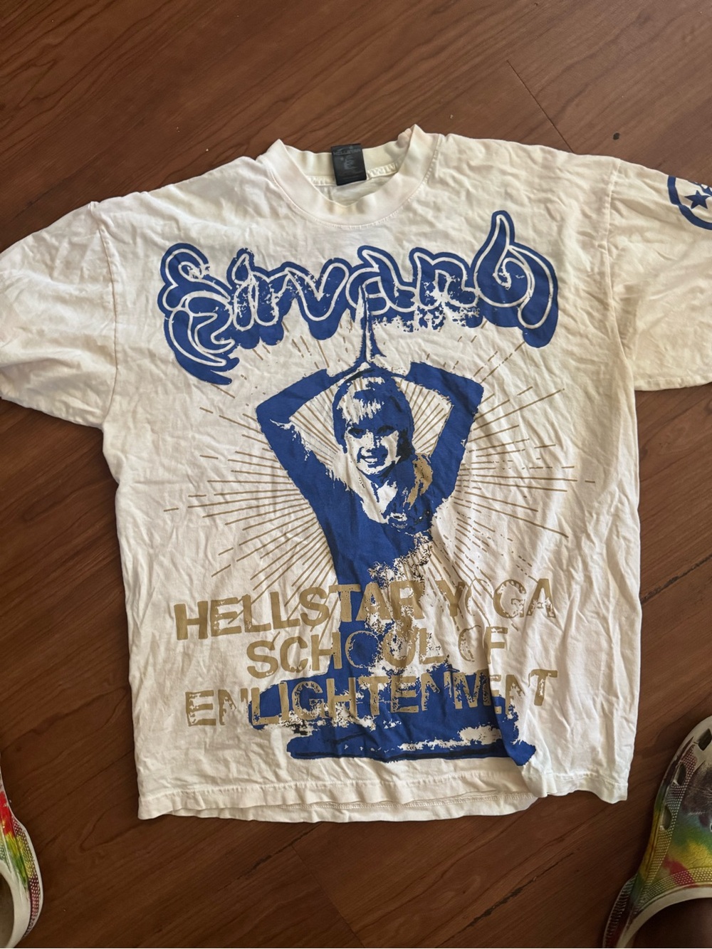 Hellstar T Shirt "Hellstar Yoga School Of Enlightenment" Size Large